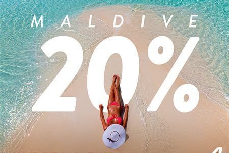 Codice sconto Alitalia: Voli per le Maldive scontati del 20%