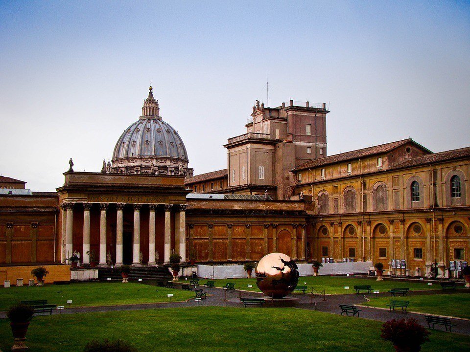 cortile musei vaticani